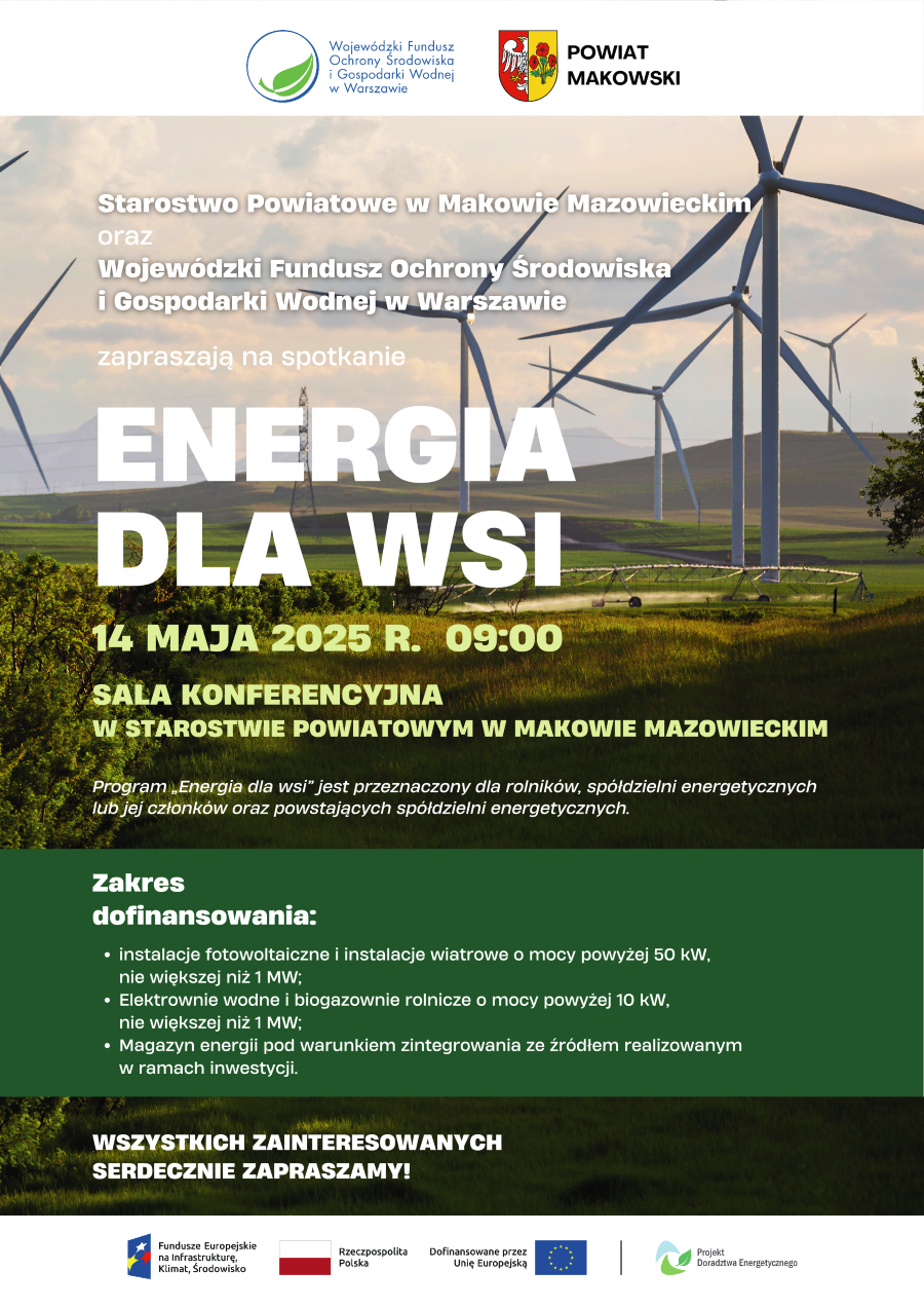 Plakat - Energia dla wsi