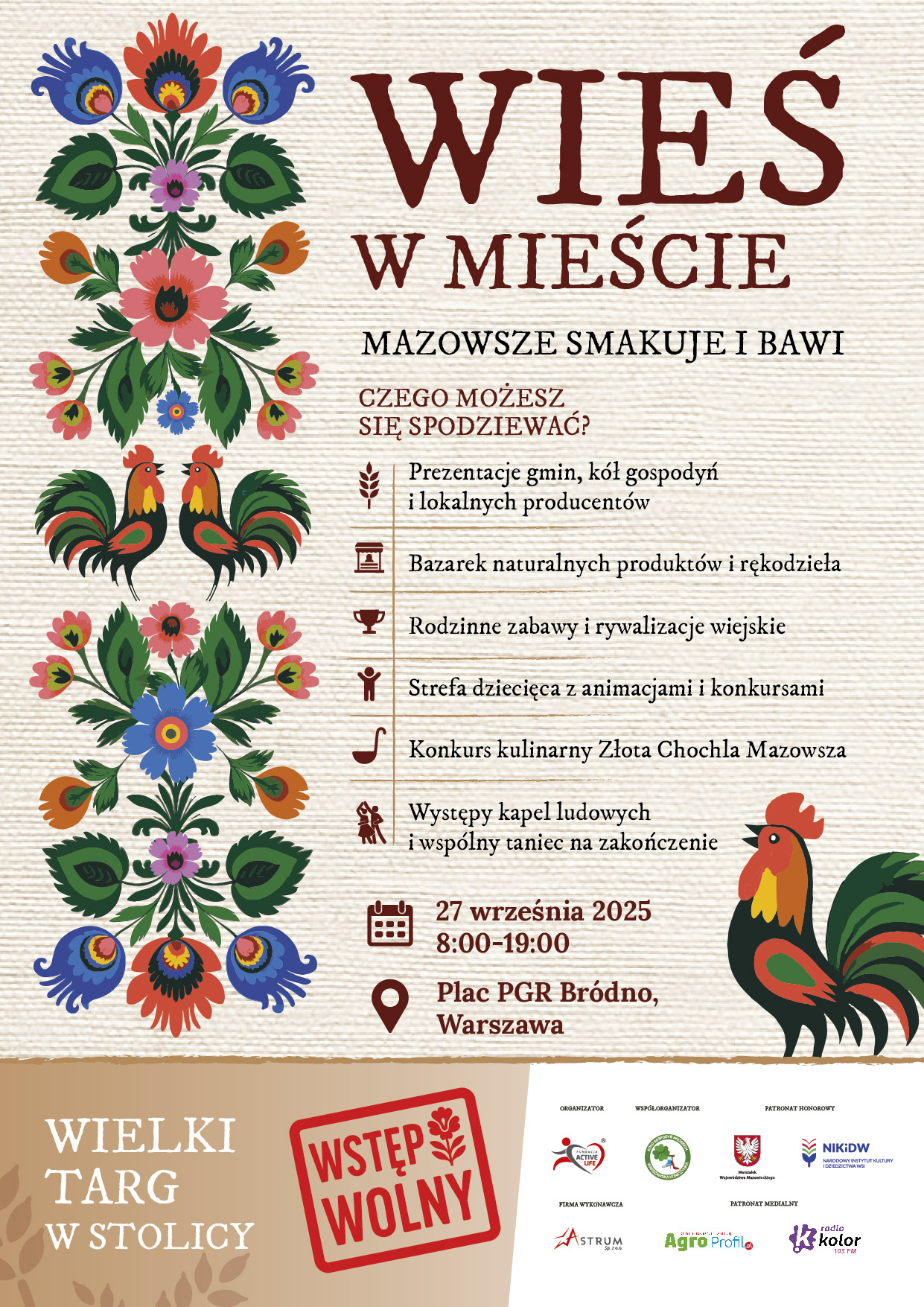 PLAKAT - Wieś w mieście