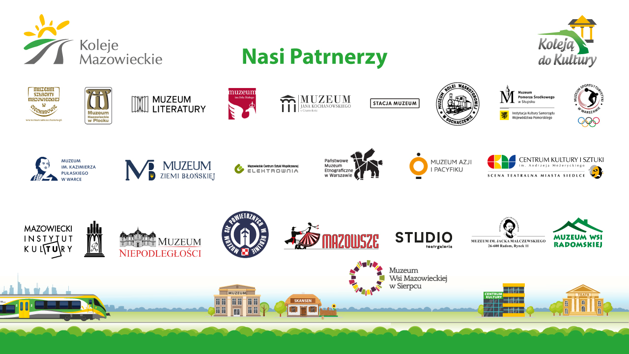 Partnerzy wydarzenia Koleją do Kultury