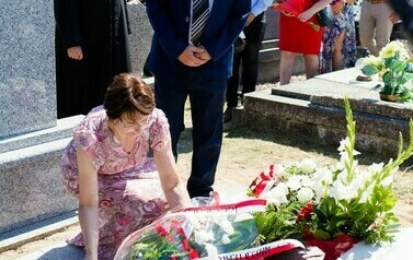 Uroczystości patriotyczne w Dąbr&oacute;wce - 15.08.2023 r. 9