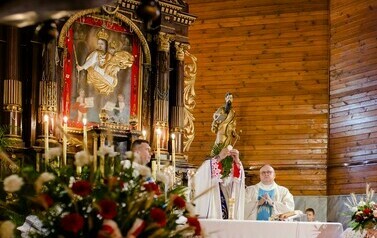 Uroczystości patriotyczne w Dąbr&oacute;wce - 15.08.2023 r. 59