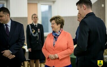 Uroczyste przekazanie samochodu dla OSP Łęg Przedmiejski