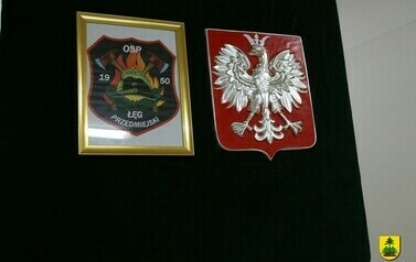 Uroczyste przekazanie samochodu dla OSP Łęg Przedmiejski