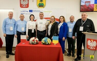 Konferencja otwarcia projektu &bdquo;AquaGuard&rdquo; w ramach programu Interreg NEXT Polska-Ukraina 2021-2027 w Lelisie