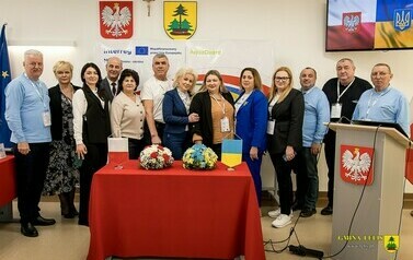 Konferencja otwarcia projektu &bdquo;AquaGuard&rdquo; w ramach programu Interreg NEXT Polska-Ukraina 2021-2027 w Lelisie