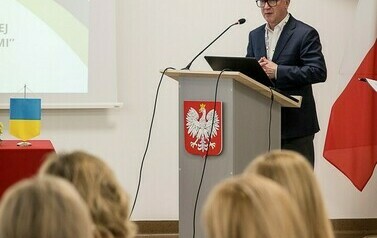 Konferencja otwarcia projektu &bdquo;AquaGuard&rdquo; w ramach programu Interreg NEXT Polska-Ukraina 2021-2027 w Lelisie