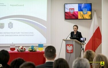Konferencja otwarcia projektu &bdquo;AquaGuard&rdquo; w ramach programu Interreg NEXT Polska-Ukraina 2021-2027 w Lelisie