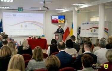 Konferencja otwarcia projektu &bdquo;AquaGuard&rdquo; w ramach programu Interreg NEXT Polska-Ukraina 2021-2027 w Lelisie