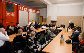 WALNE ZEBRANIE SPRAWOZDAWCZE OSP W DĄBR&Oacute;WCE