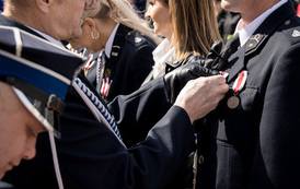 GMINNE OBCHODY DNIA STRAŻAKA oraz 60-lecia POWSTANIA OSP LELIS - 11.05.2024 r.