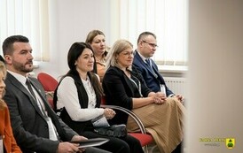 Konferencja otwarcia projektu &bdquo;AquaGuard&rdquo; w ramach programu Interreg NEXT Polska-Ukraina 2021-2027 w Lelisie