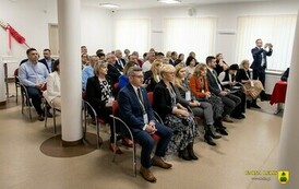 Konferencja otwarcia projektu &bdquo;AquaGuard&rdquo; w ramach programu Interreg NEXT Polska-Ukraina 2021-2027 w Lelisie