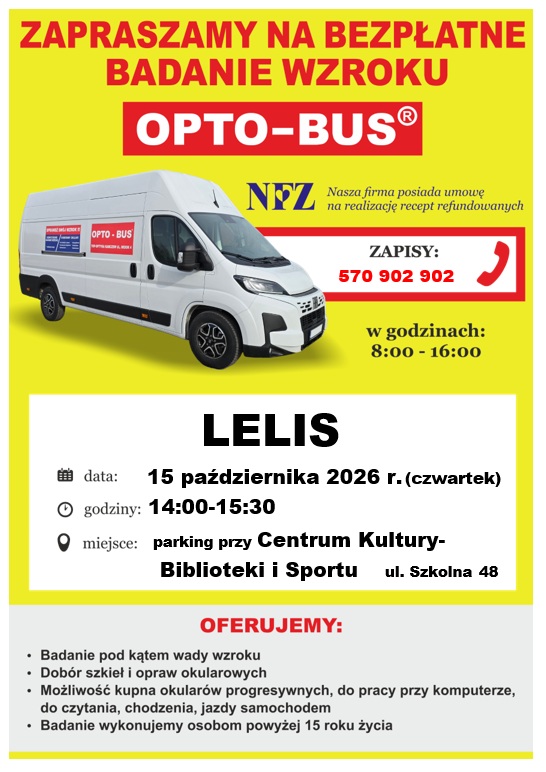 Bezpłatne badanie wzroku