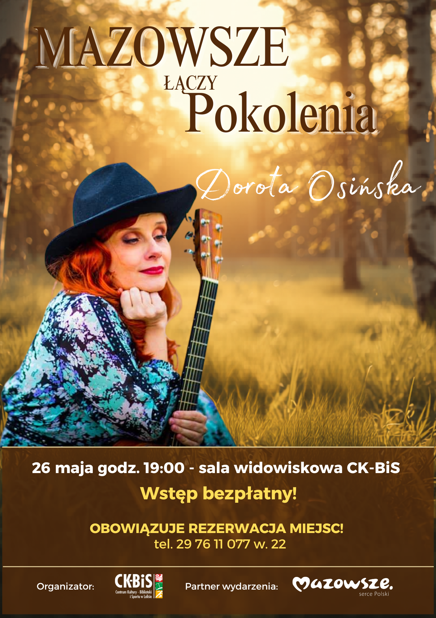 Dzień Matki z&nbsp;Dorotą Osińską - plakat