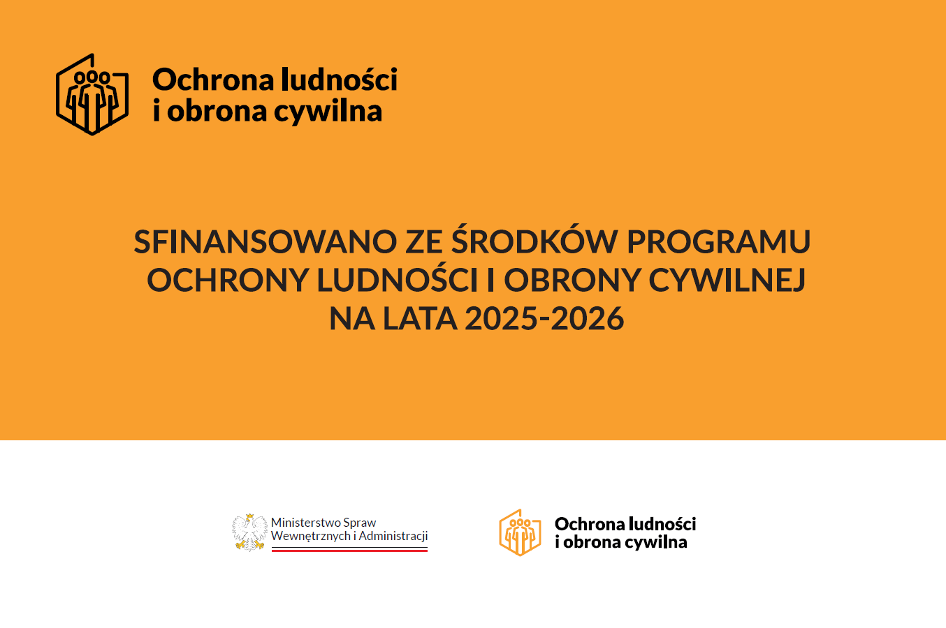 Tablica - Ochrona ludności i&nbsp;obrona cywilna