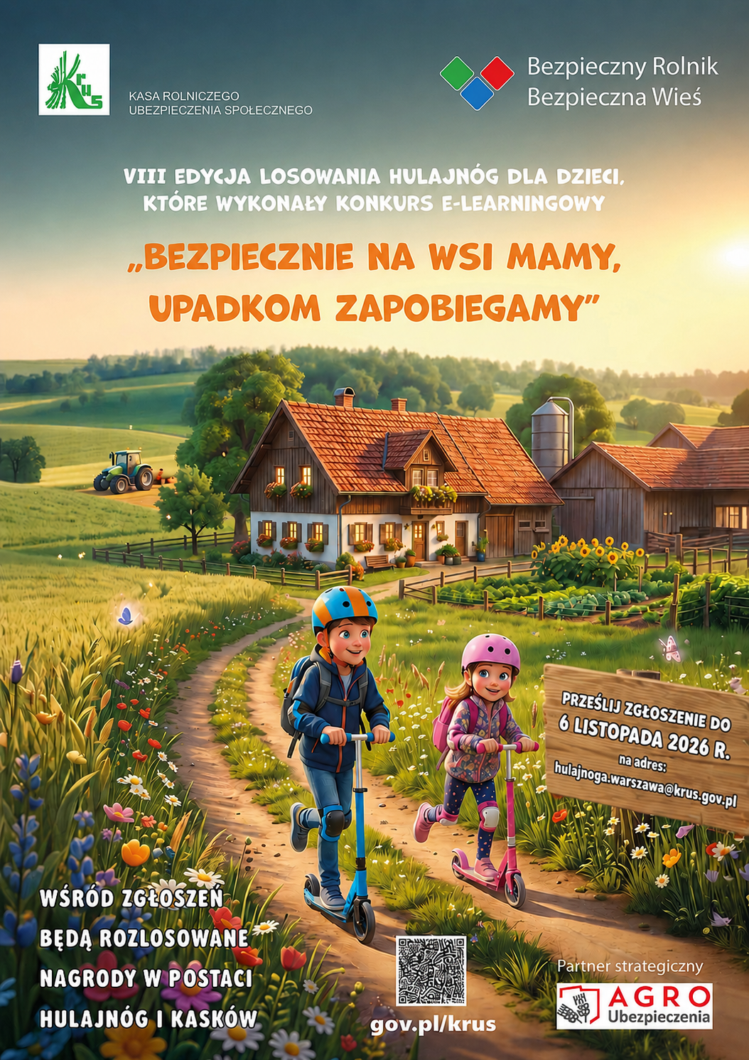 Konkurs KRUS - plakat