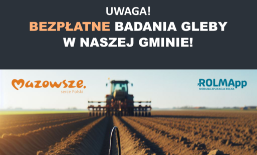 Zdjęcie do Bezpłatne Badania Gleby w naszej gminie!