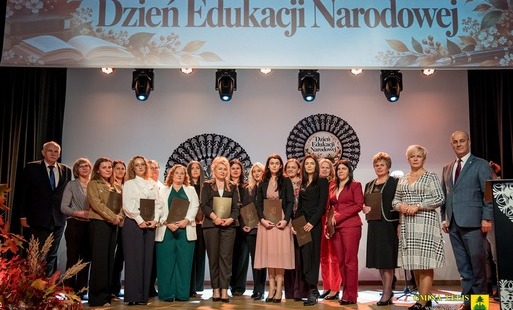 Uroczyste wręczenie Nagród Wójta Gminy Lelis z okazji Dnia Edukacji Narodowej