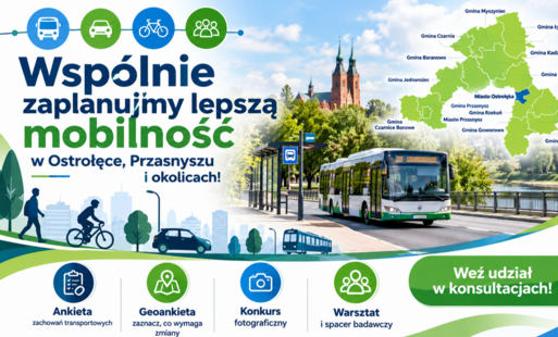 Wspólnie zaplanujmy lepszą mobilność