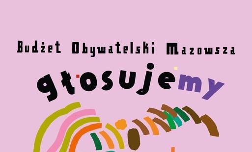 Plakat Budżetu Obywatelskiego Mazowsza
