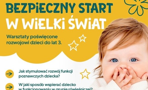 Plakat - Bezpłatne warsztaty dla rodziców